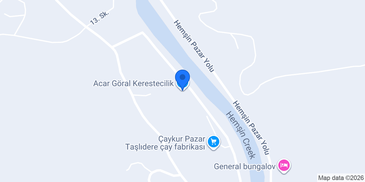 Acar Göral Kerestecilik konumu