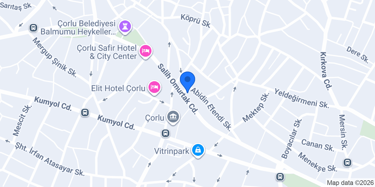 Çorlu Eczanesi konumu