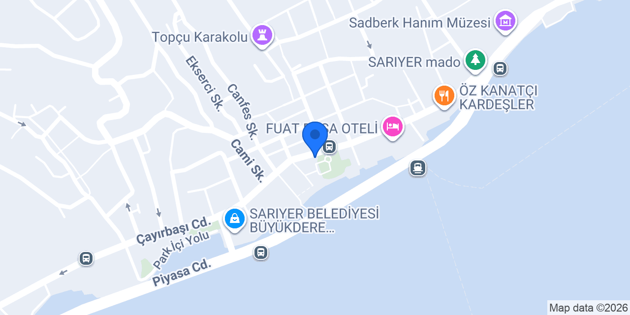 Pilav Evi Büyükdere konumu