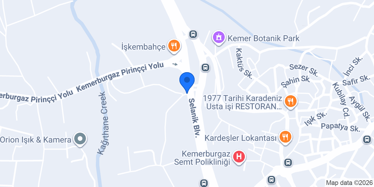 İstanbul Travers & Antik konumu