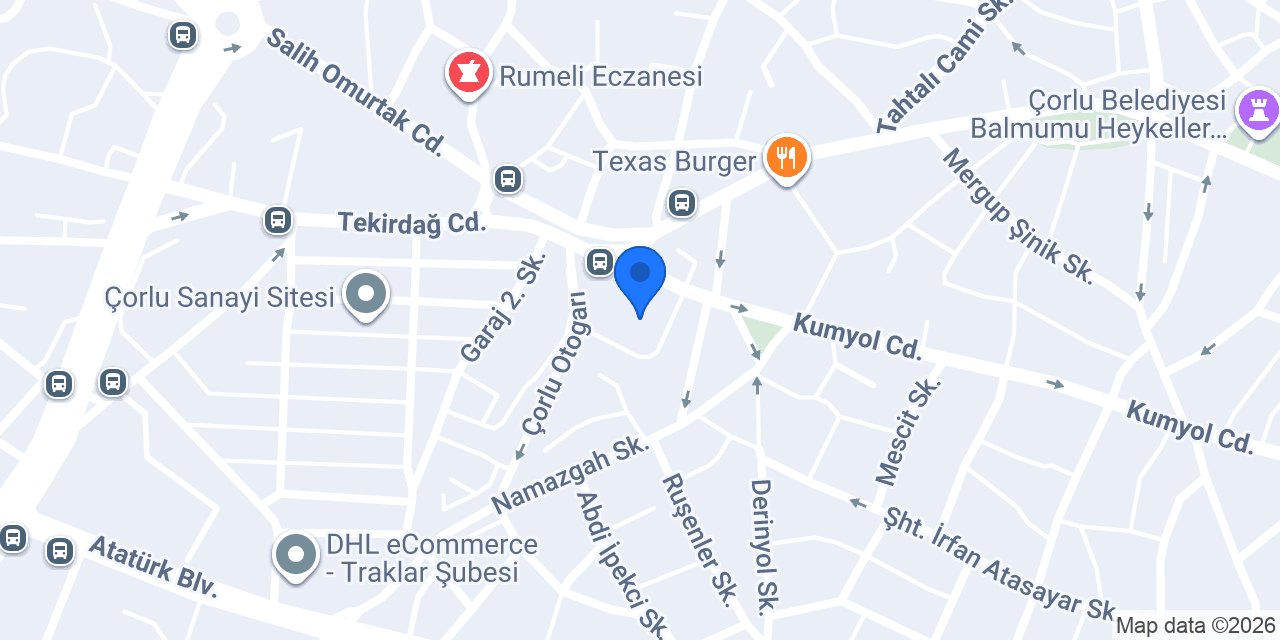 Ece Turizm konumu