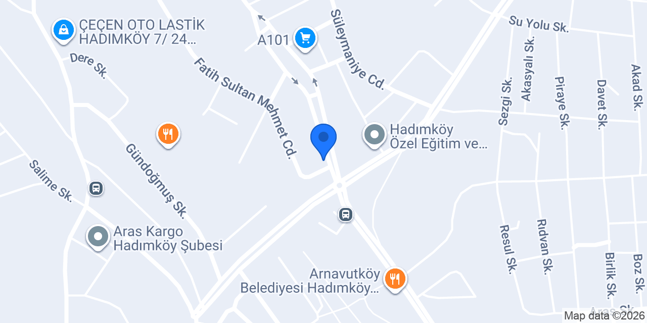 Karavan Dükkanı konumu