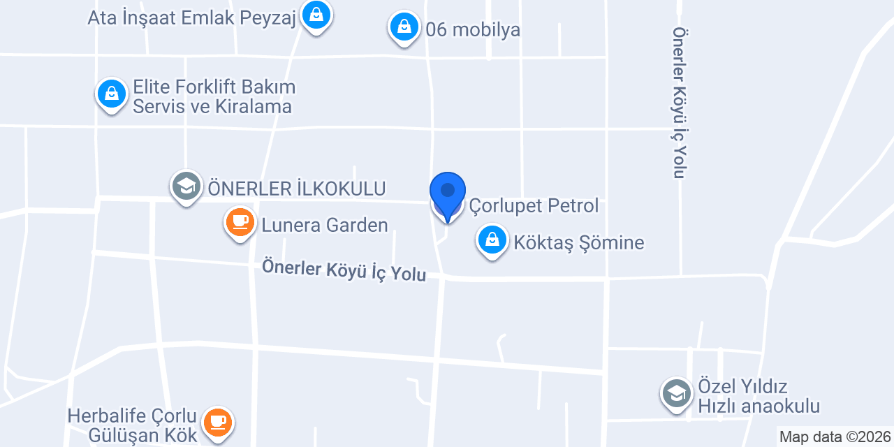 Çorlupet Petrol konumu