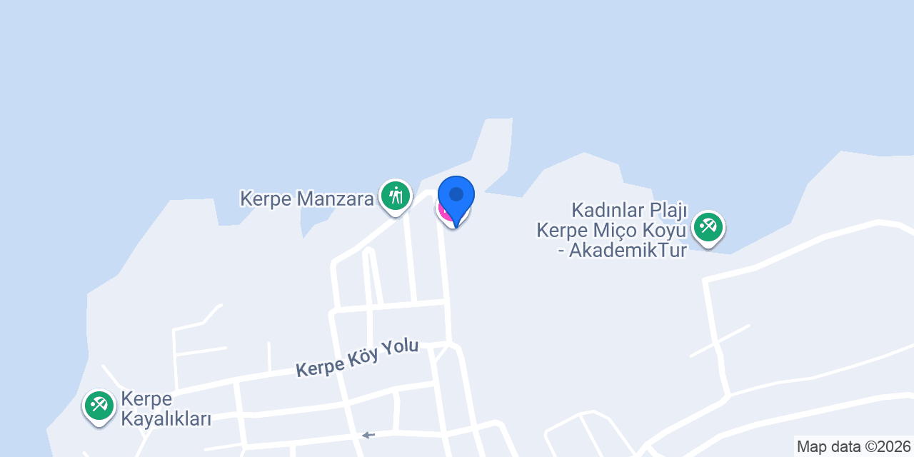 kerpemercanotel konumu
