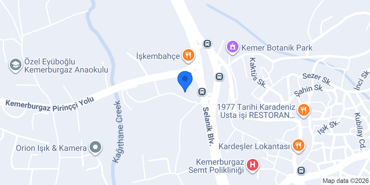 Birge Park konumu