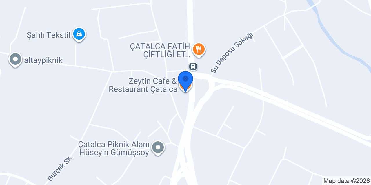 Zeytin Cafe & Restaurant Çatalca konumu