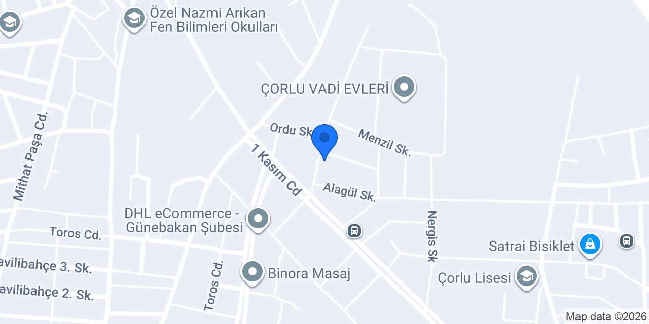 Özel Dört Mevsim Anaokulu konumu