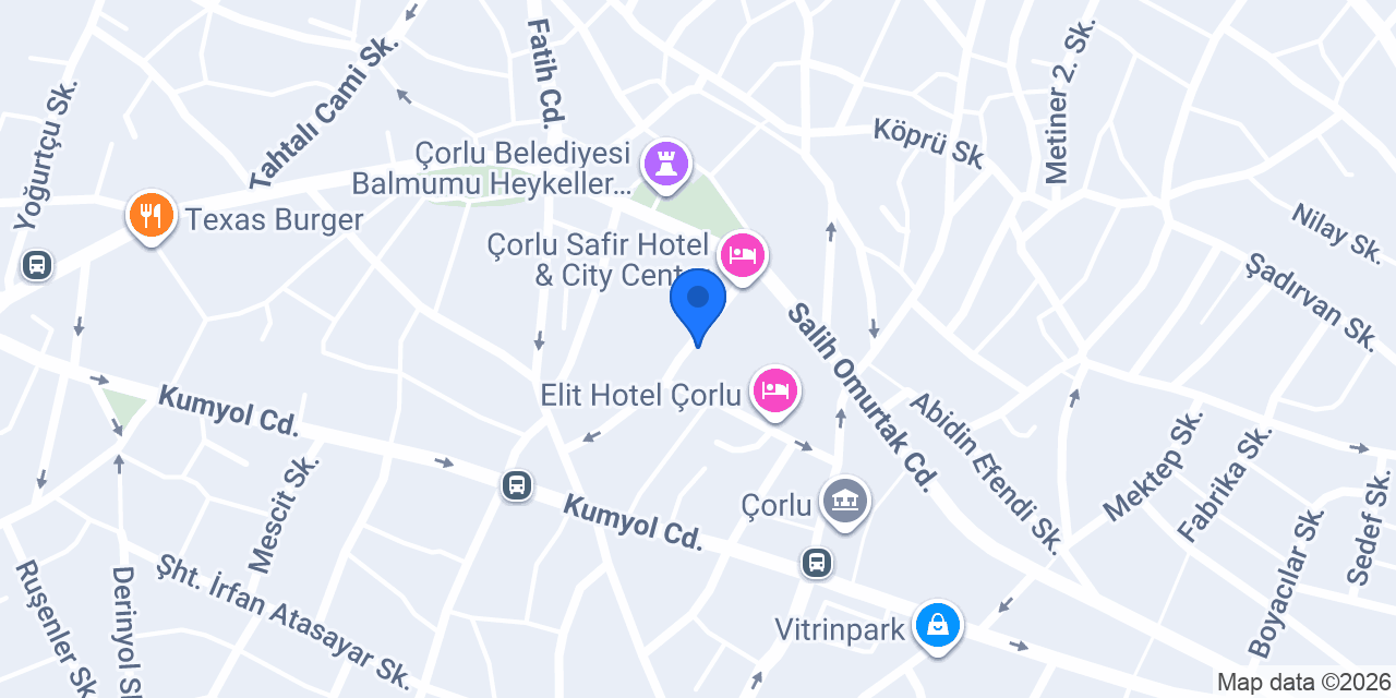 TRAKYA VETERİNER KLİNİĞİ konumu