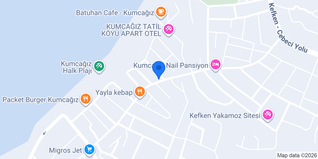 KUMCAĞIZ ÖNDER BÜFE konumu