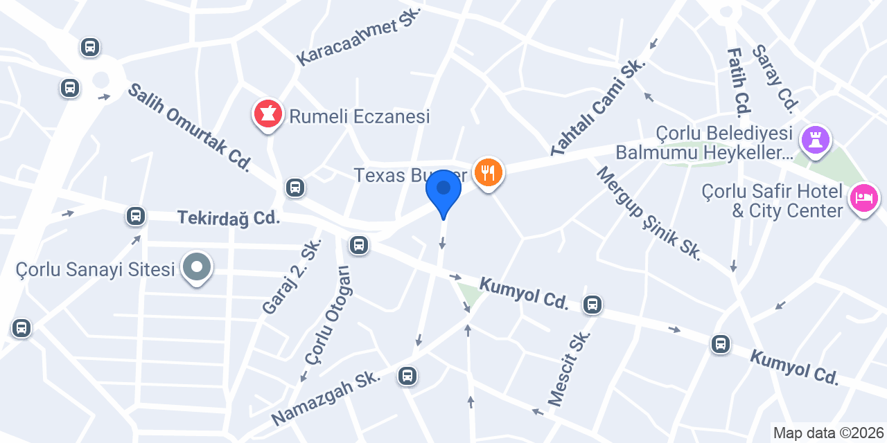 Çorlu Yapı Tadilat konumu