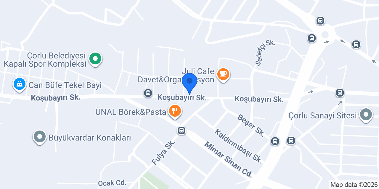 Semerkand Kültür Merkezi Çorlu konumu
