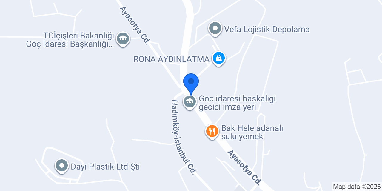 Dürümcü Mehmet Usta konumu