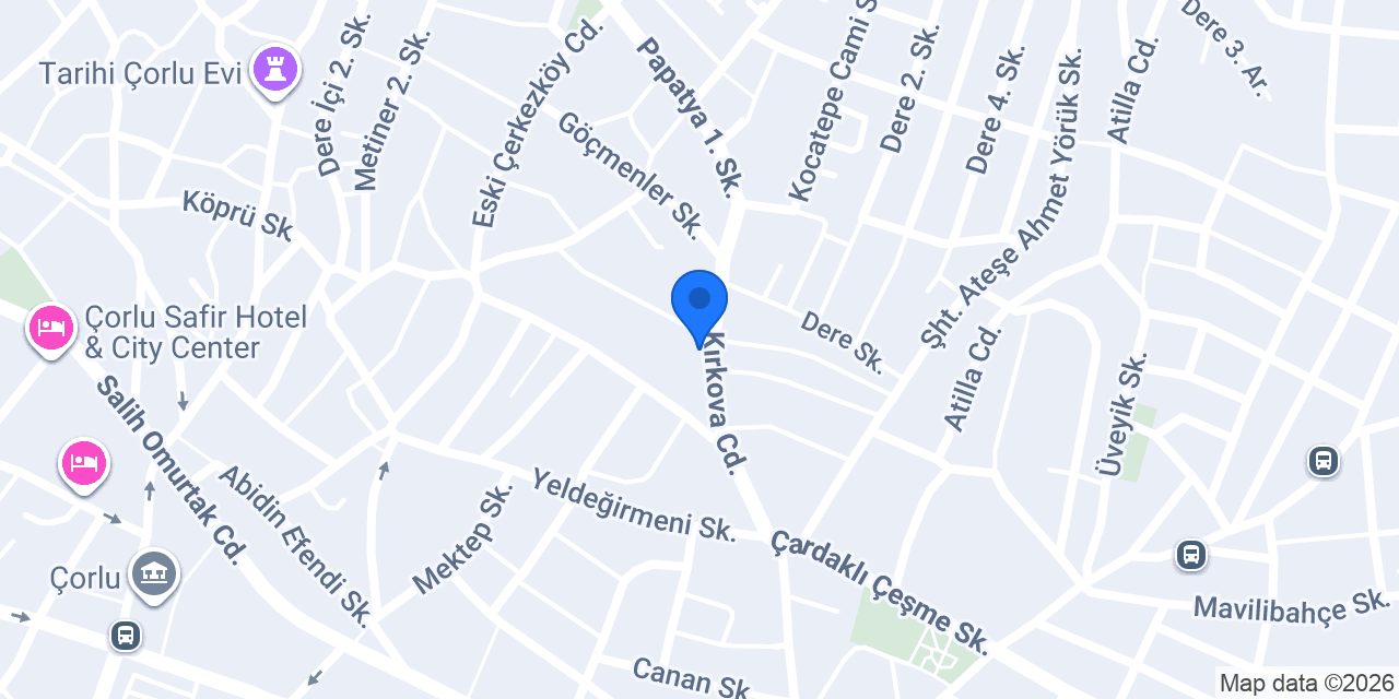 Çorlu Evden Eve Nakliyat - Çonoğlu konumu