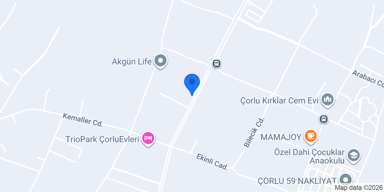 CİMNASTİK ATÖLYESİ ÇORLU konumu