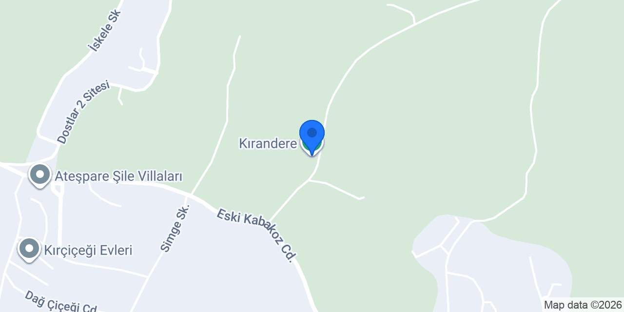 Kırandere konumu