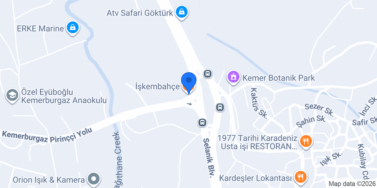 İşkembahçe konumu