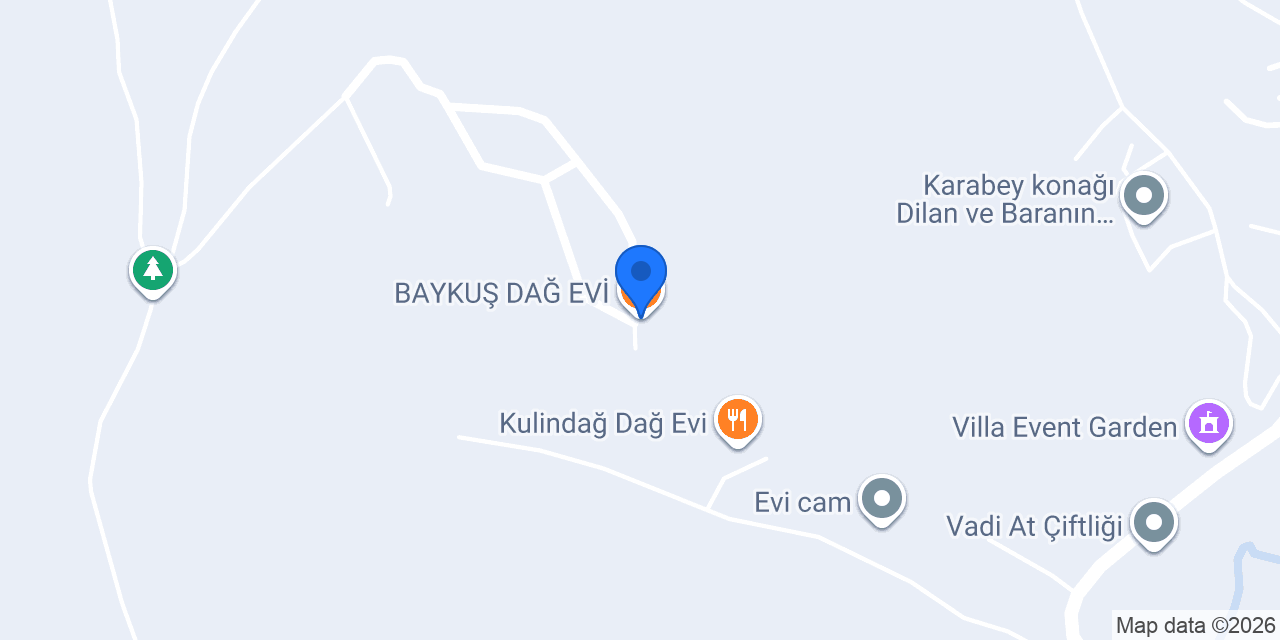 BAYKUŞ DAĞ EVİ konumu