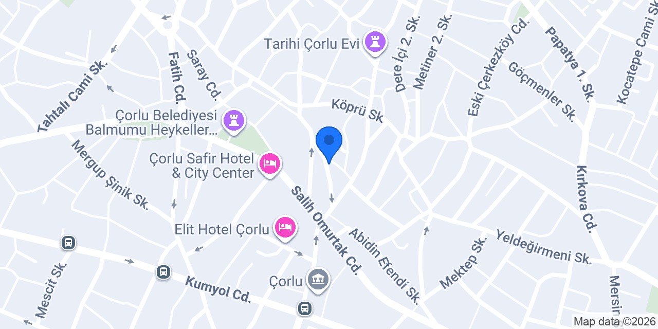 ÇORLU SİMPAŞ SİGORTA konumu