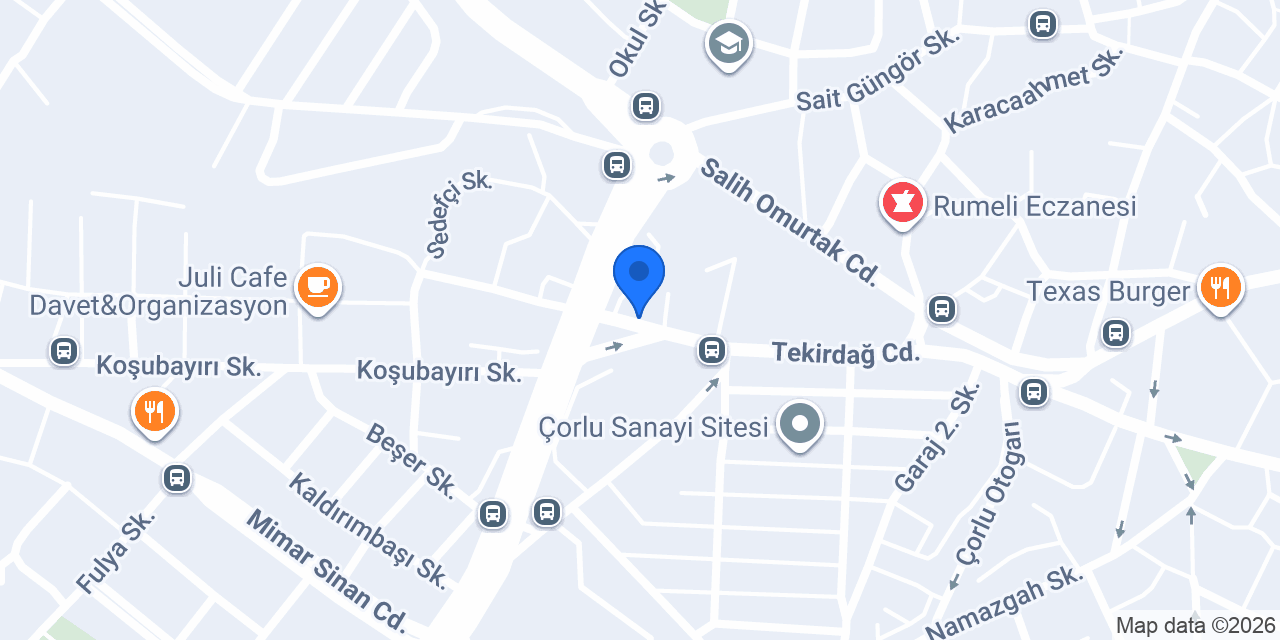Spot Oto Lastik konumu