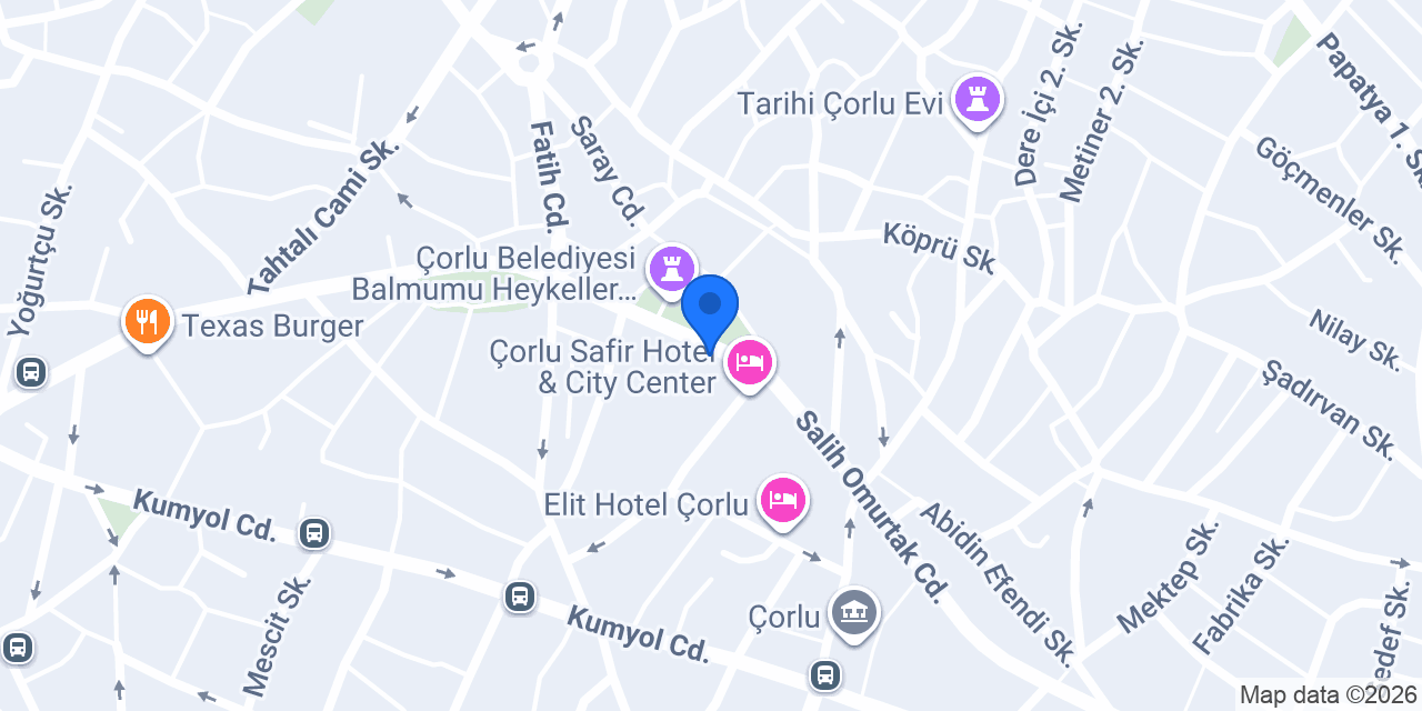 Çorlu Brescia Parfüm konumu