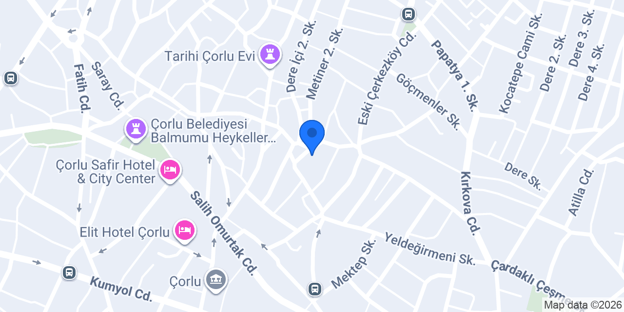 Pazar Taksi Durağı konumu
