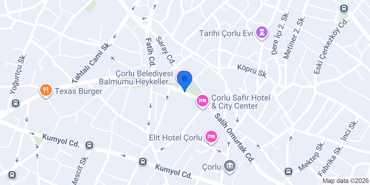 DUYSA İŞİTME CİHAZLARI ÇORLU ŞUBESİ konumu