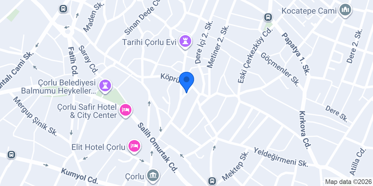 taksi çorlumeydan konumu
