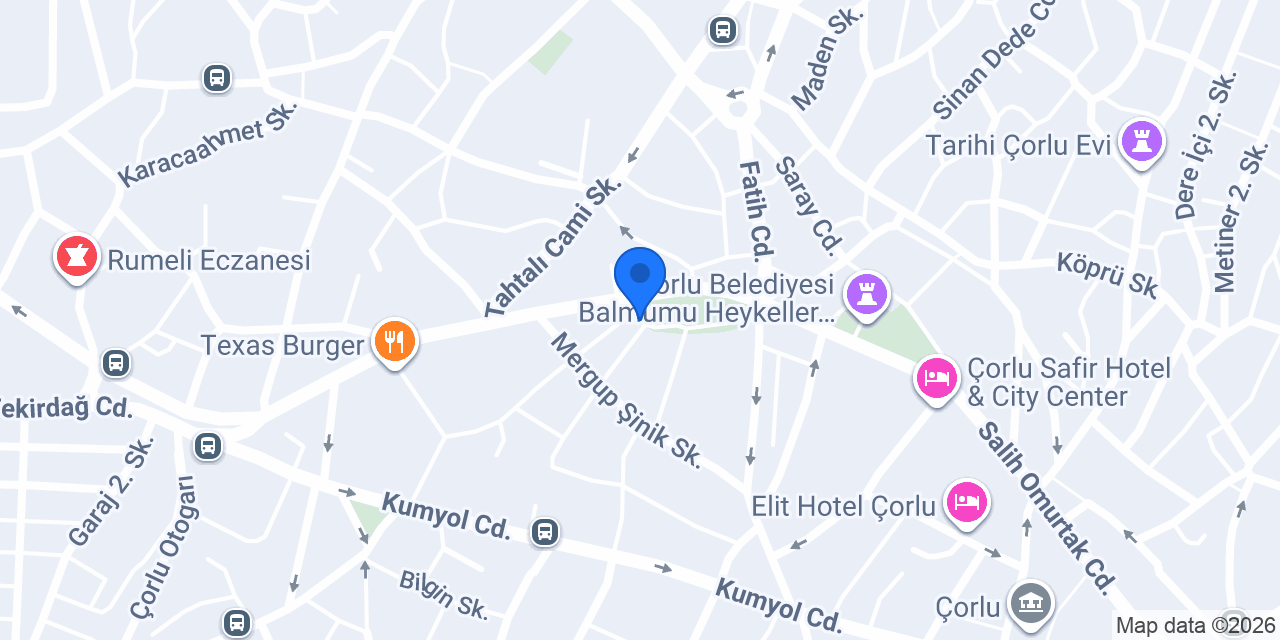 Bormalı Otel konumu
