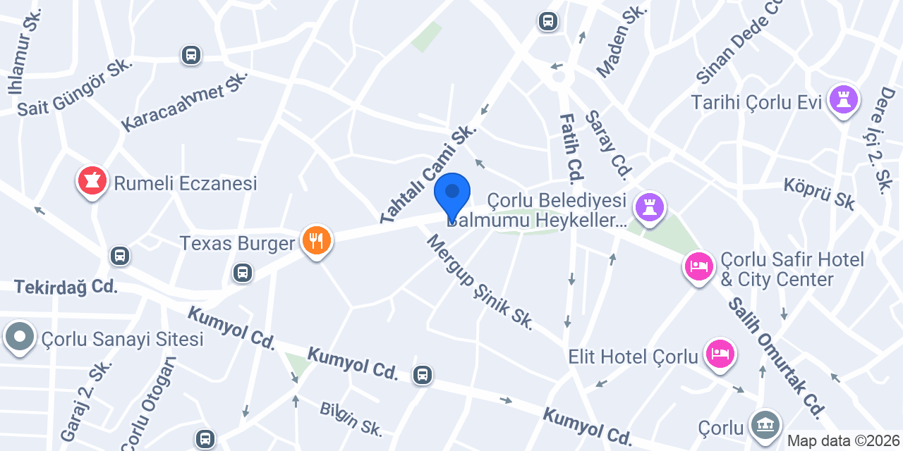 Aksoylar Mobilya Çorlu konumu