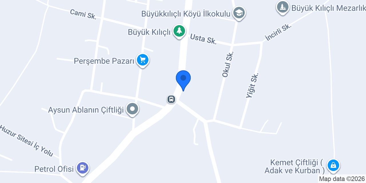 Tatlı Bee cafe konumu