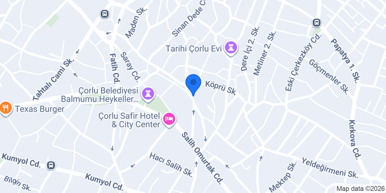 Mavi Beyaz Restoran konumu