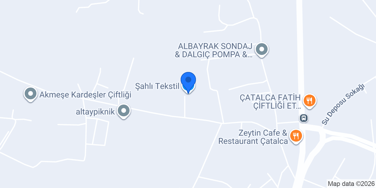Şahlı Tekstil konumu