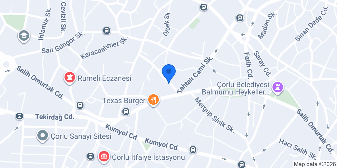 Buğlem Elektrik Çorlu konumu