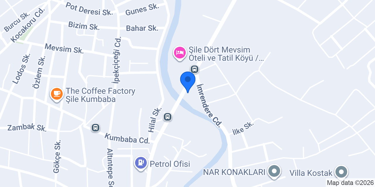 Şile Gül Emlak konumu