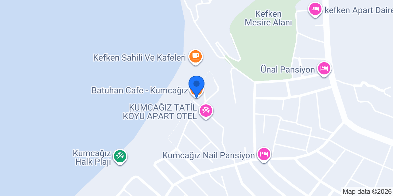 Batuhan Cafe - Kumcağız konumu