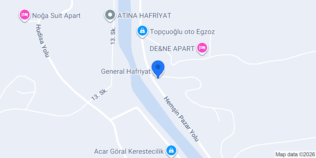 General Hafriyat konumu