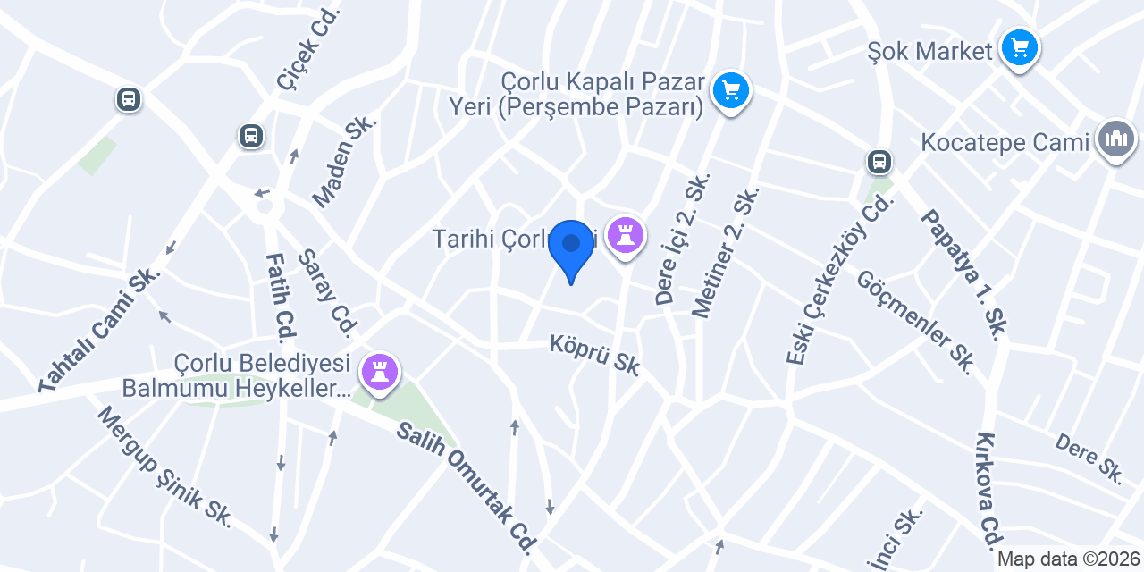 Gazi İlköğretim Okulu konumu