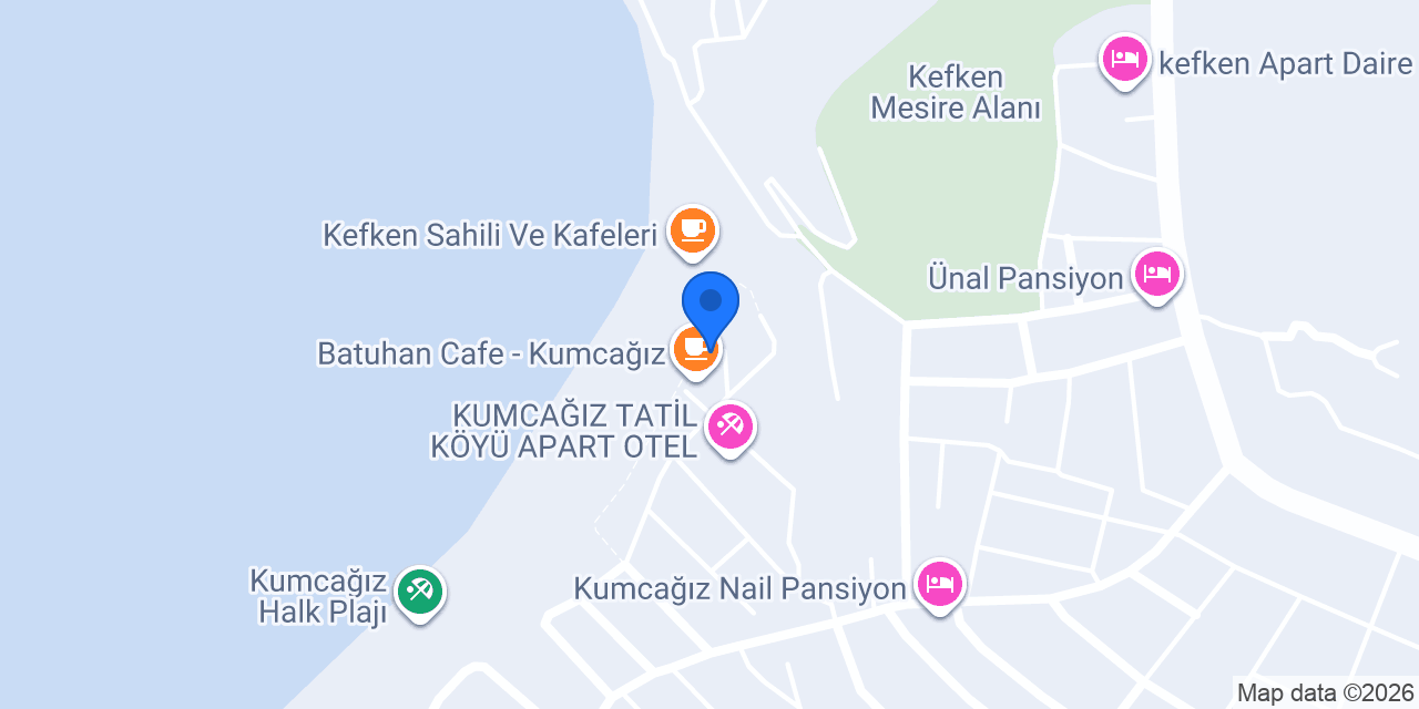 Kefken Deniz Cafe konumu
