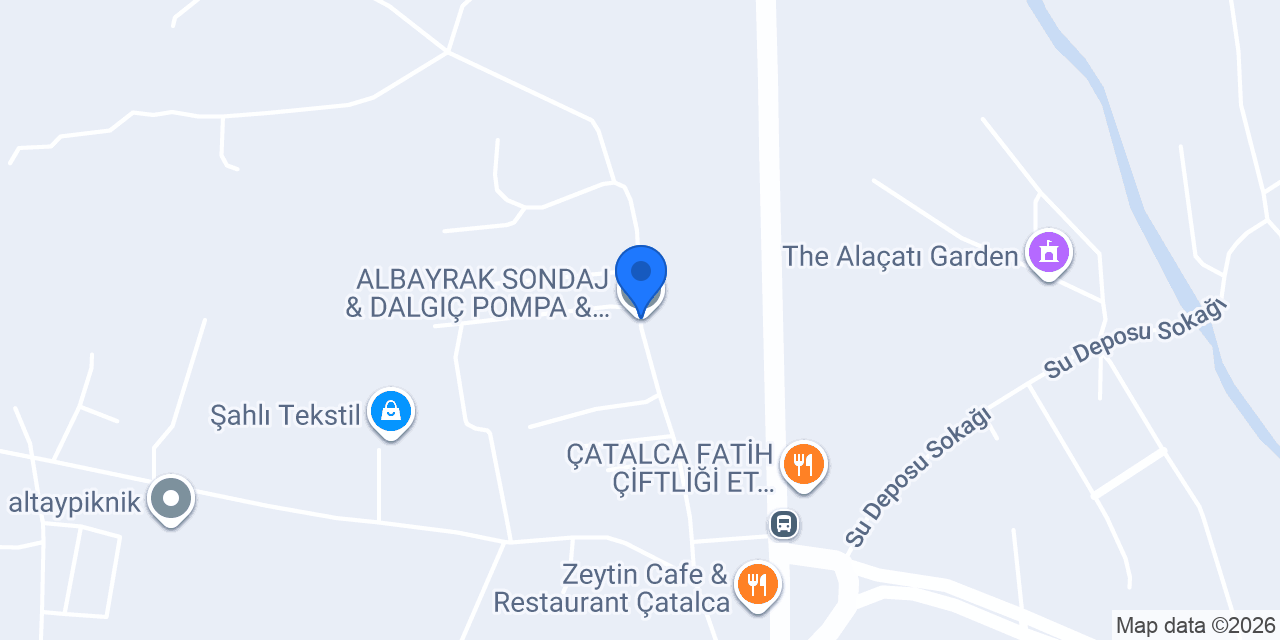 ALBAYRAK SONDAJ & DALGIÇ POMPA & MEKANİK konumu