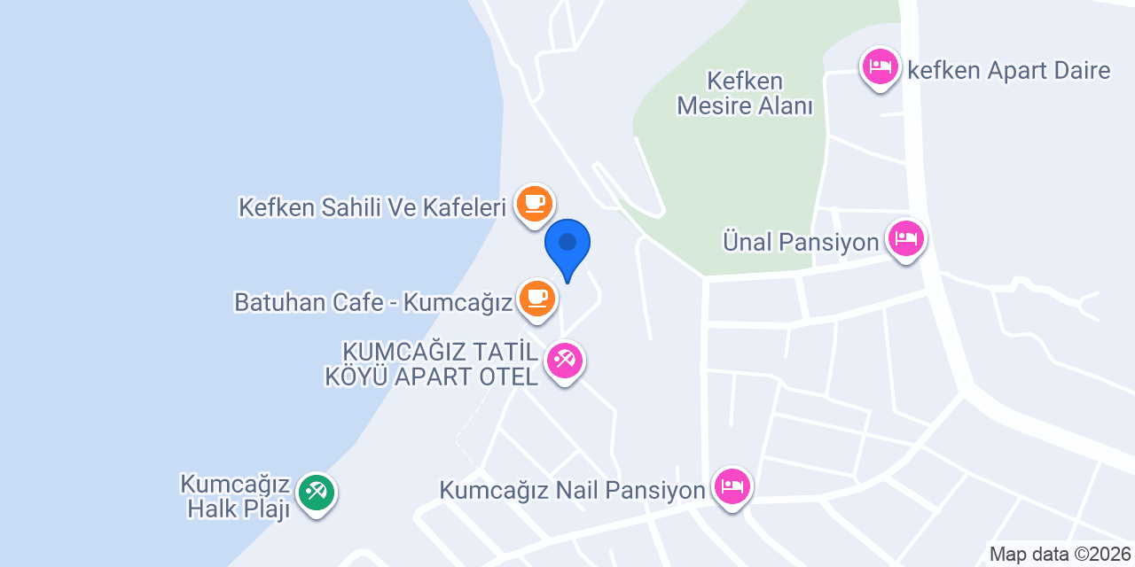 Kumcağız Apart Otel konumu