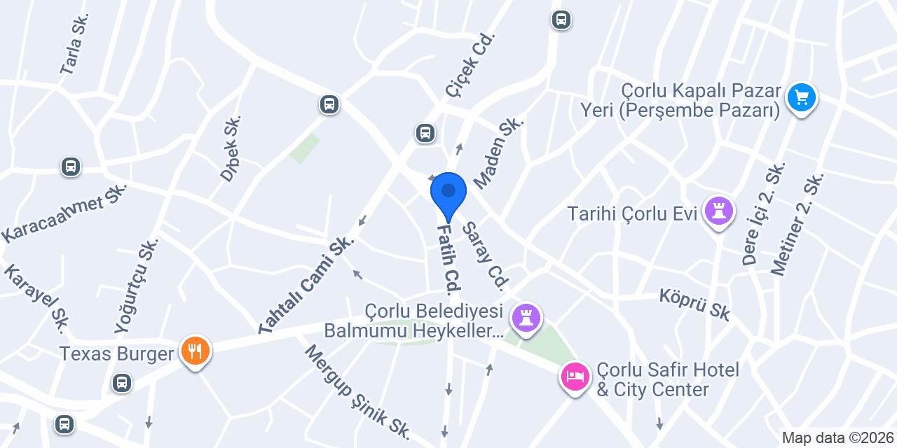 Makina Hırdavat konumu