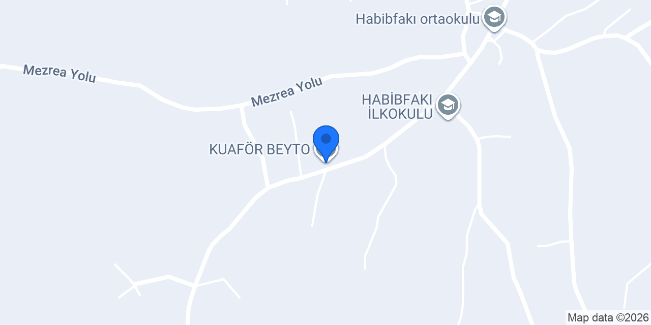 KUAFÖR BEYTO konumu