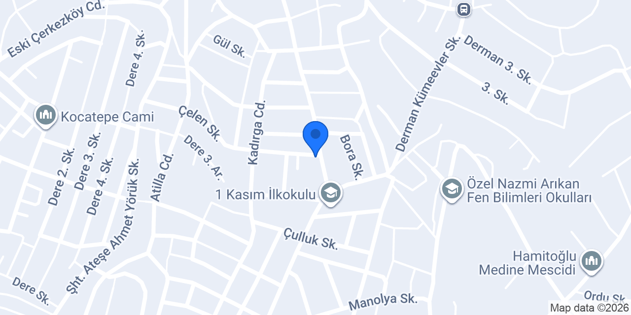 Özsarı Dekorasyon konumu