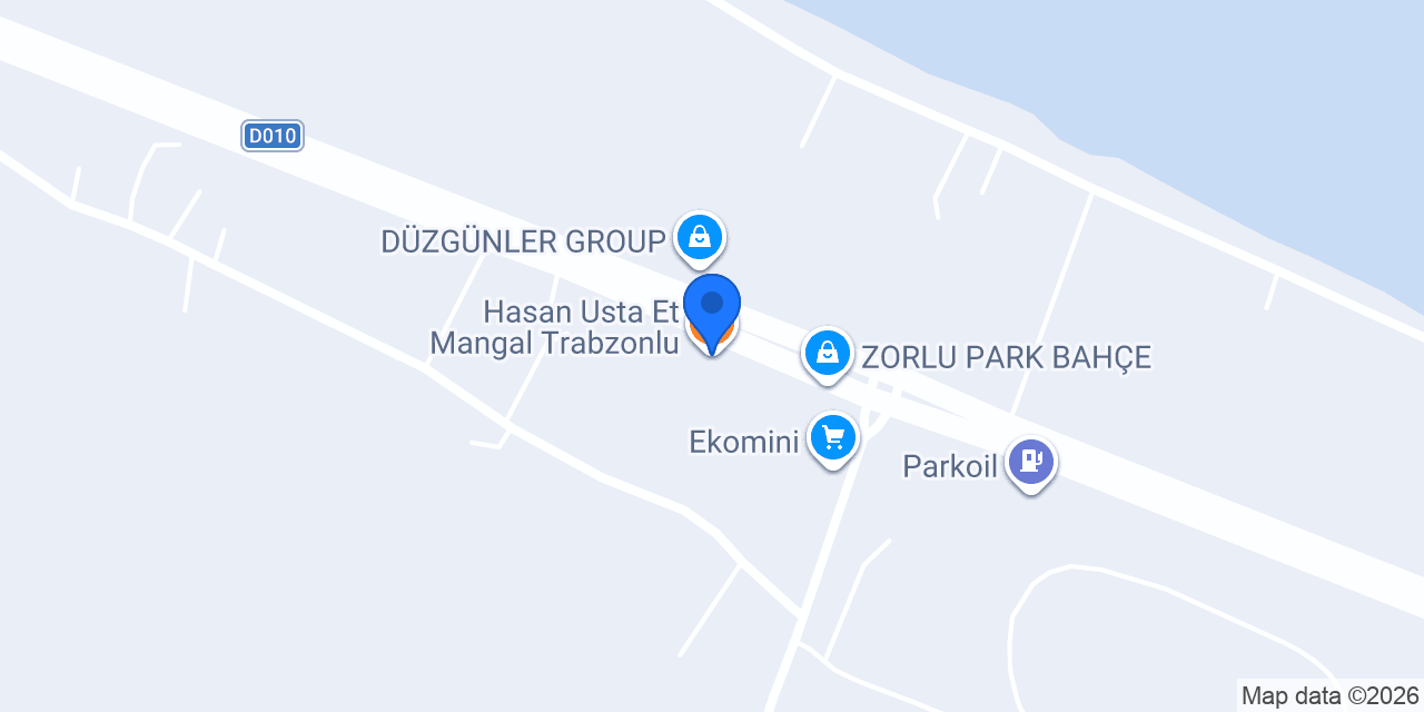 Hasan Usta Et Mangal Trabzonlu konumu