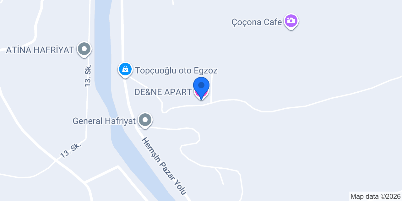 DE&NE APART konumu