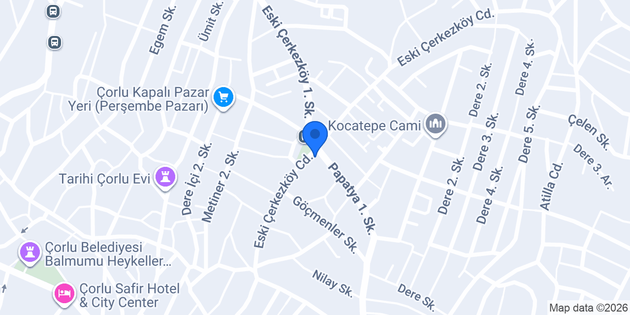 Çorlu Sıla Derneği konumu