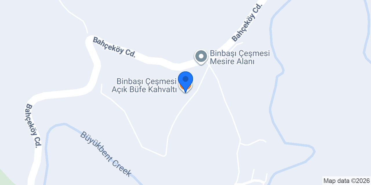 Binbaşı Çeşmesi Açık Büfe Kahvaltı konumu