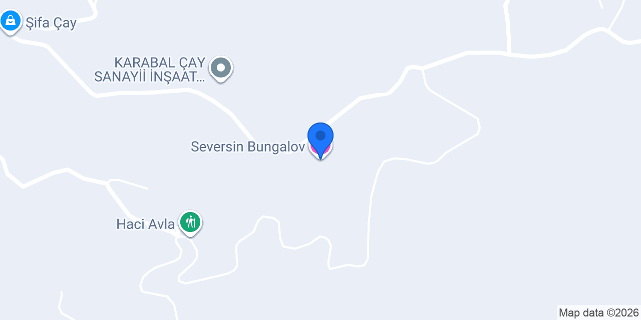Seversin Bungalov konumu