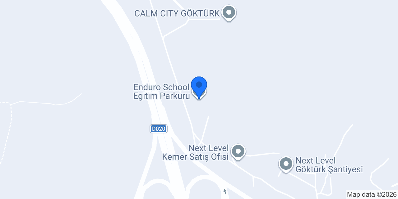 Enduro School Egitim Parkuru konumu