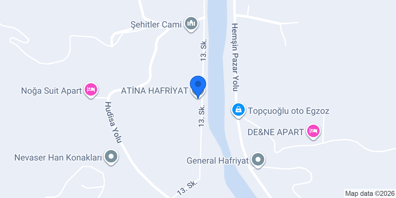 ATİNA HAFRİYAT konumu